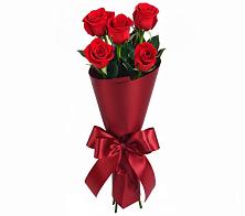 Букет 5 Красных роз Эдлесс Лав в Юрлово