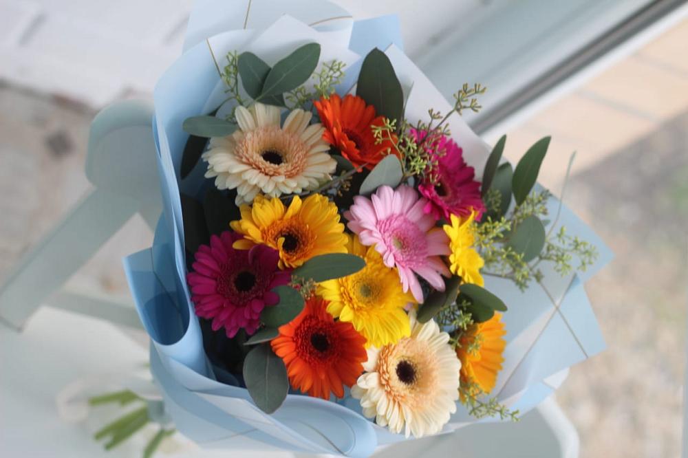 Букет цветов из: Герберы в Юрлово