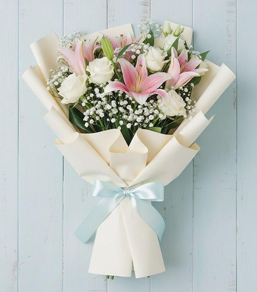 Букет цветов из: Лилии в Юрлово