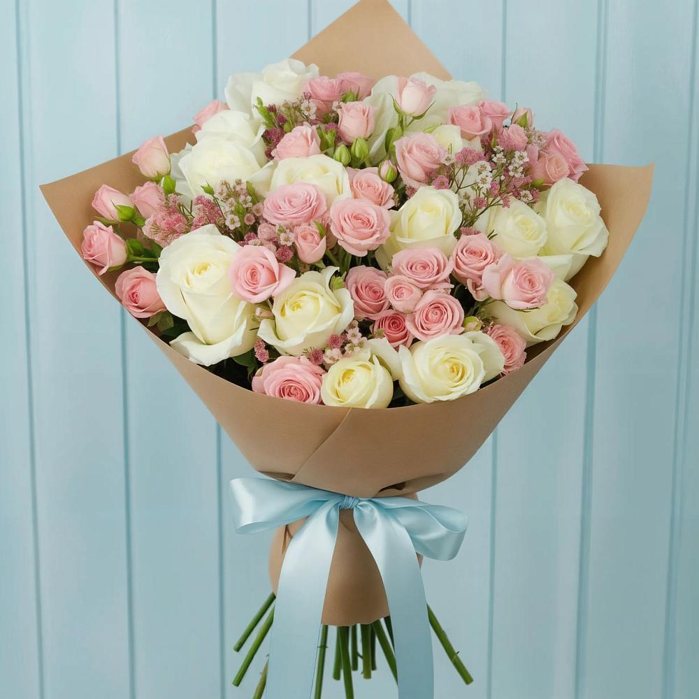 Букет цветов из: Розы в Юрлово