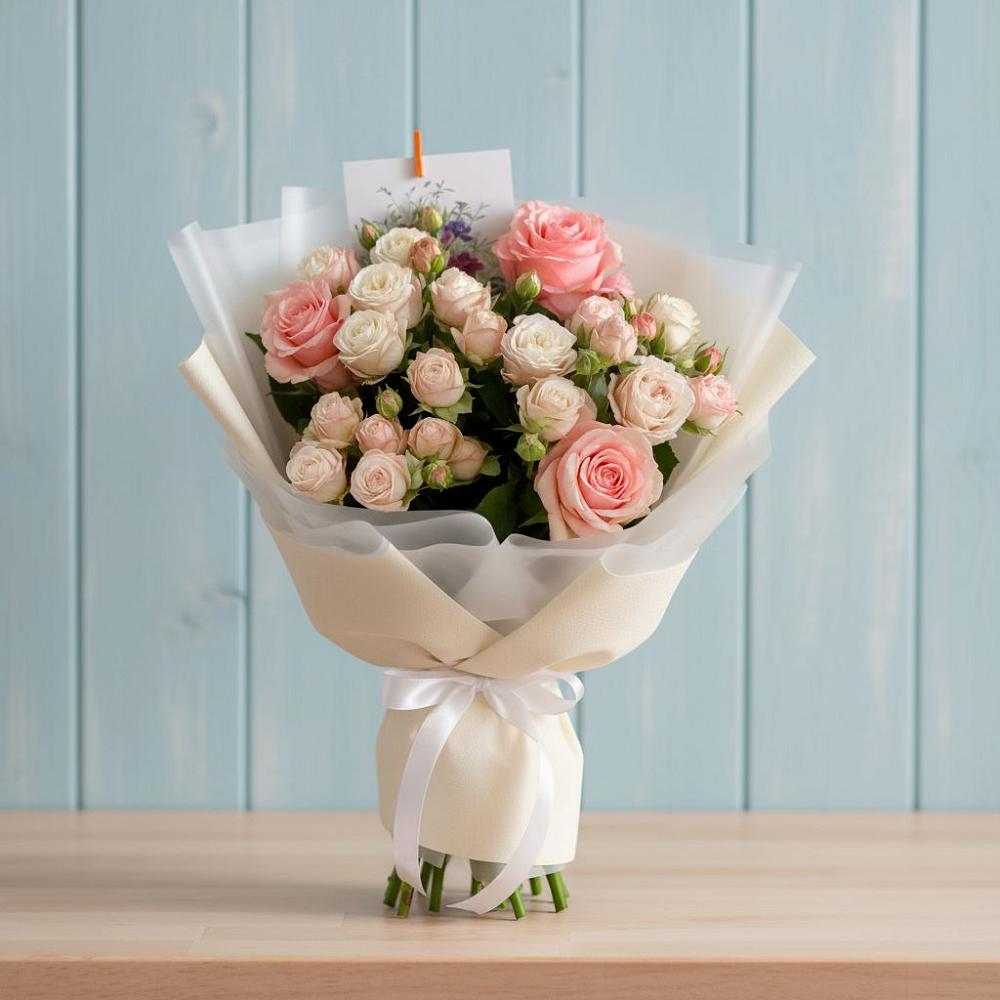 Букет цветов из: Розы в Юрлово