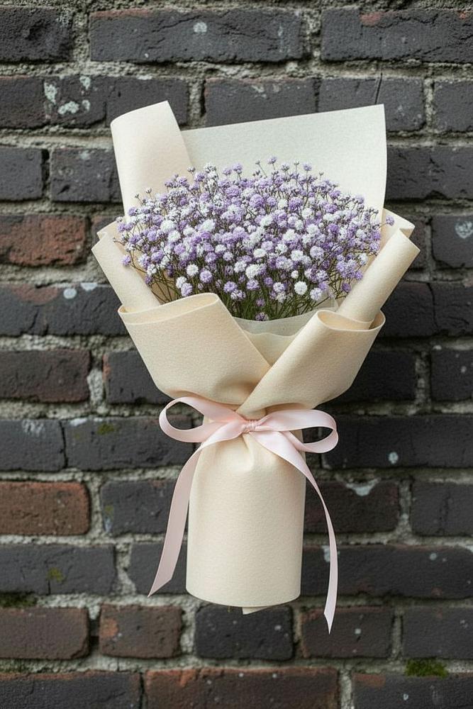 Букет цветов из: Гипсофила в Юрлово