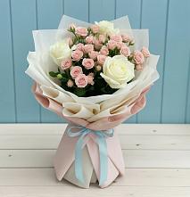 Букет цветов из:  Розы #REPLACE_PRED# Юрлово