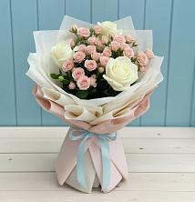 Букет цветов из:  Розы в Юрлово