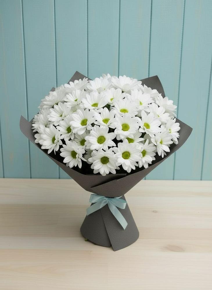 Букет цветов из: Хризантемы в Юрлово