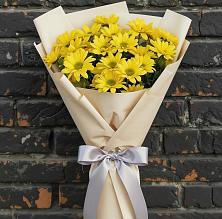 Букет цветов из:  Хризантемы #REPLACE_PRED# Юрлово