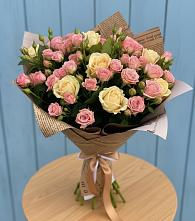 Букет цветов из:  Розы в Юрлово
