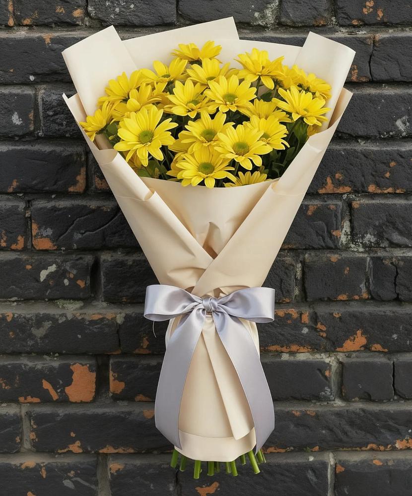Букет цветов из: Хризантемы в Юрлово