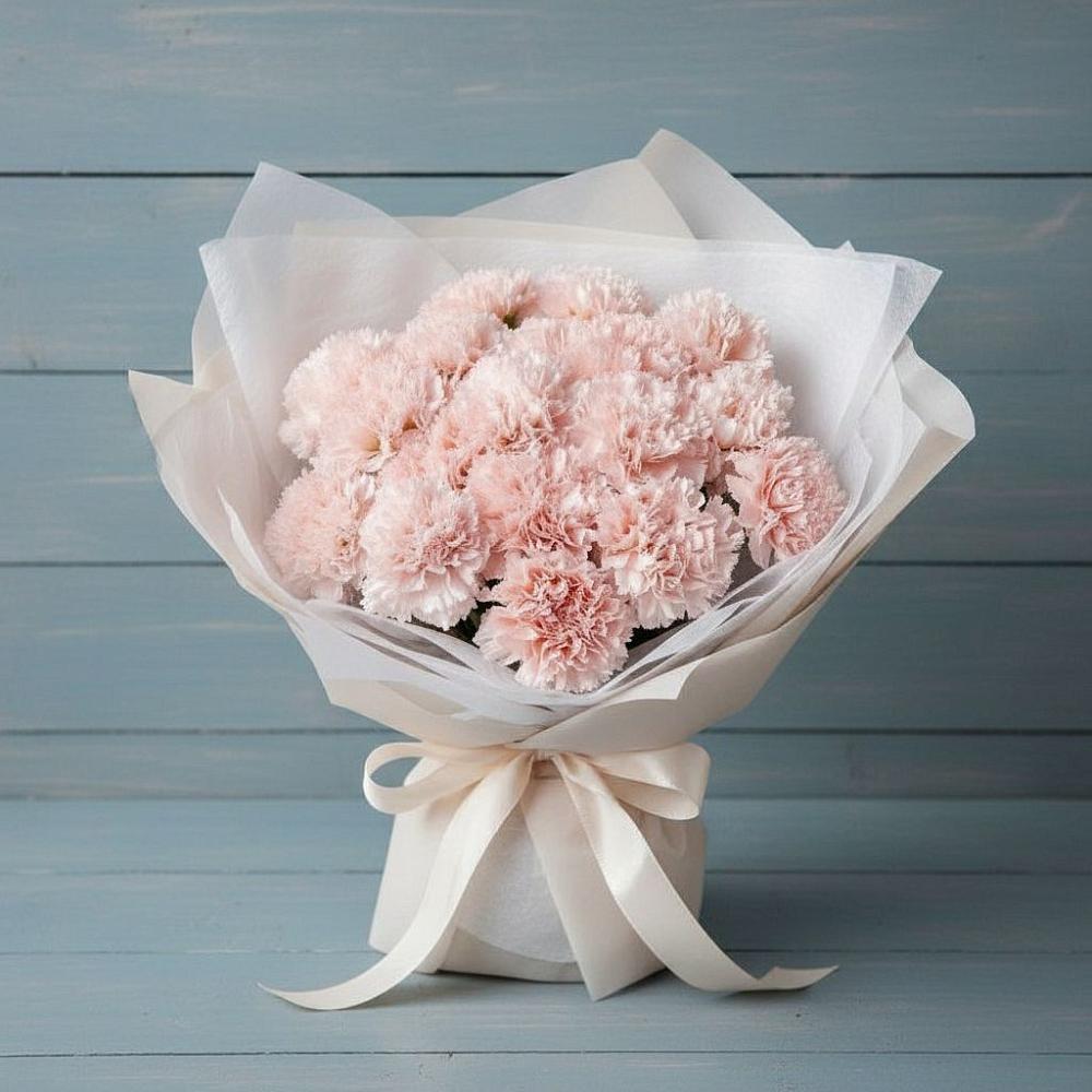 Букет цветов из: Гвоздики в Юрлово