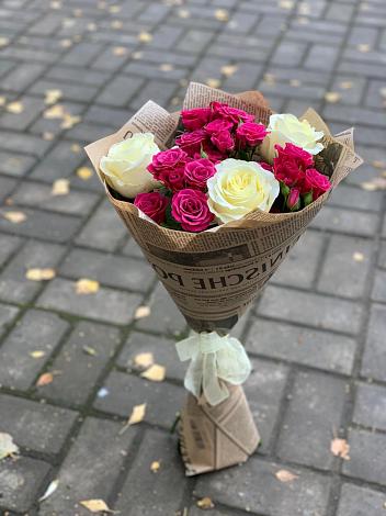 Букет цветов из: Розы в Юрлово