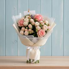 Букет цветов из:  Розы в Юрлово