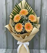 Букет цветов из:  Герберы в Юрлово