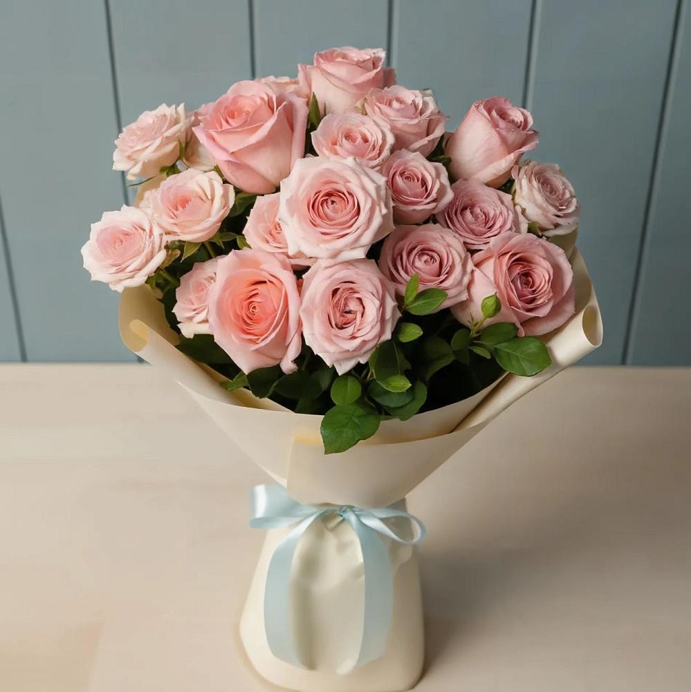 Букет Розовый шарм в Юрлово