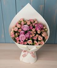 Букет цветов из:  Розы в Юрлово